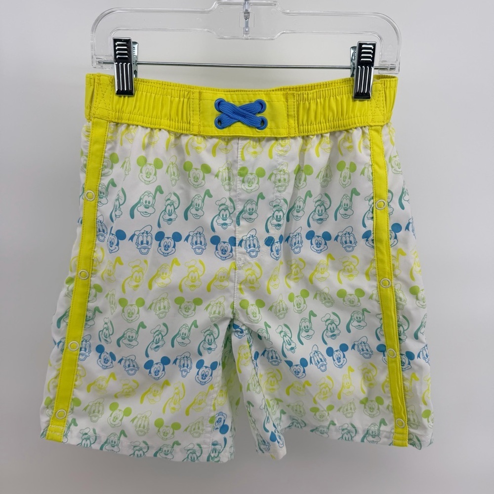 Disney Adaptive Yellow and Blue Mickey Mouse Swim Bathing Suit